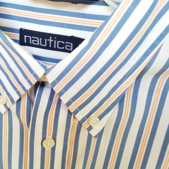 Nautica Other - NAUTICA striped long sleeve cotton men's shirt, Size LARGE L/G